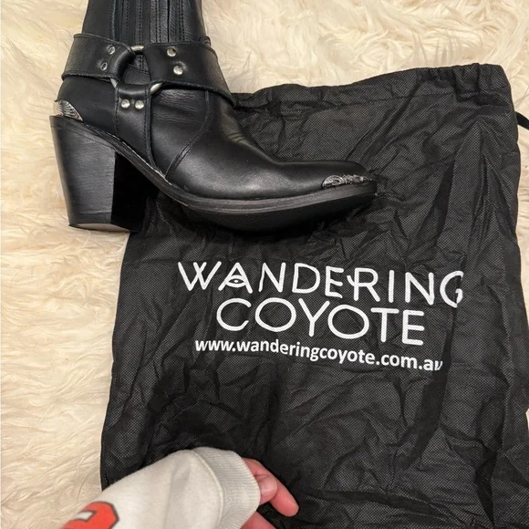 Ankle boots. Cowboy boots. Real leather. - Picture 7 of 9